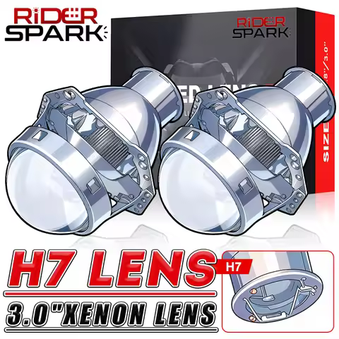 3 inch Projector Lens H7 For Hella 3R Headlights Retrofit Kit Single Xenon Moto Low Beam Auto Lamp H