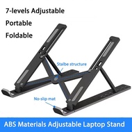 laptop Stand Portable Hands Free ABS Adjustable Foldable Laptop Desk Stand P6