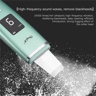 ℡✻❃CkeyiN Multifunction Facial Skin Ultrasonic Scrubber EMS Ion Face Cleanser Blackhead Remover Pore