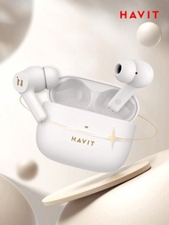Havit Tw958 Pro Anc降噪耳塞,沉浸式立體聲tws無線耳機,雙重連接,超長電池壽命,禮品推薦