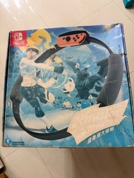 <二手8成新香港行貨>switch Nintendo RingFit Adventure 健身環大冒險  不連遊戲