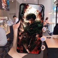 NC-6 Attack on Titan Glass Case For OPPO A31 A32 A53 A53S A33 Realme 7i C17