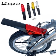 Litepro Bicycle Fender For Dahon Fnhon 16 20 Inch Folding Bike  P8 Mud Removal Board Mudguard