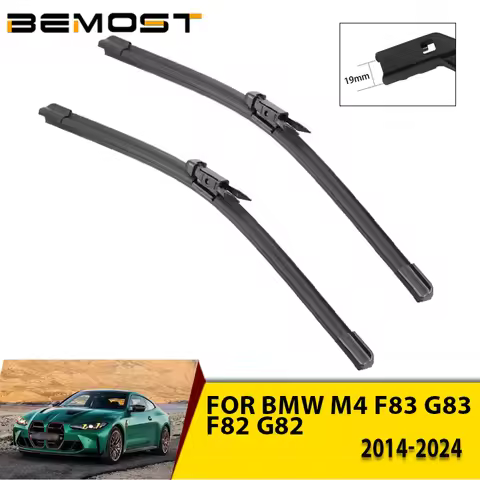 Car Wiper Blades For BMW M4 F83 G83 F82 G82 2014-2024 Windshield Windscreen Front Window Blades 24"+