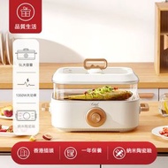 全城熱賣 - 家用電火鍋 5L大容量蒸煮一體兩用電熱鍋 多功能電鍋小家電