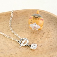 白爛貓經典系列-高級LanLan 純銀項鍊(男款)