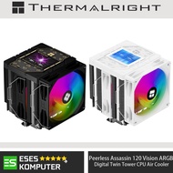 HSF THERMALRIGHT Peerless Assassin 120 Vision ARGB Digital IPS Screen | Twin Tower CPU Air Cooler