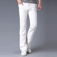 Men's Micro-Flared Pants, Korean Slim-Fit Flared Corduroy Pants