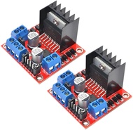 L298N Stepper Motor DC Dual H-Bridge Driver Controller Board Module for Arduino Raspberry Pi (2Pcs L