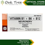 Vitamin B Complex 100 Tablets (NEURONERV)