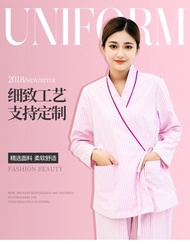 Comfortable Cotton Patient Gown - Ideal for Hospitals & Beauty Salons