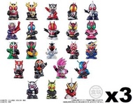 BANDAI - F15693_3 幪面超人 Q 版公仔 (隨機款) 1's x (3個裝) (只有玩具, 沒有糖果)