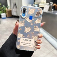 Case For VIVO Y91 Y91i Y93 Y95 Y91s Y90 Y1s New Anti-Fall Modern Flower Transparent Mobile Phone