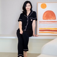 Lebear Adult Luxe Comfort Pyjamas Pants in Black