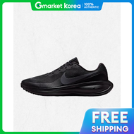 Nike | รองเท้าวิ่งถนนสำหรับผู้ชาย Reebok Revolution 8 สีดำและสีดำอมเทา รุ่น HJ9198-002