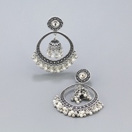 Indian earring Indian earring Ethnic Style Tassel Retro Birdcage Earrings Indian Gold-Plated Ladies 