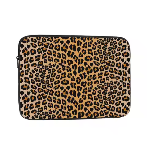 Leopard Print Computer ipad Laptop Cover Case Laptop Sleeve Bag Portable Cover Fundas Pouch