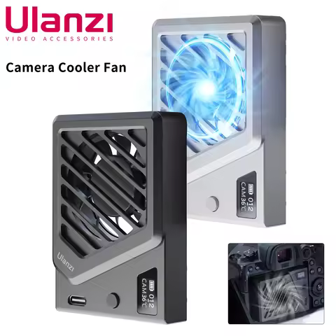 Ulanzi CA25 Camera Heat Sink Cooler Fan Cooling System For SLR Sony Canon Nikon Ultra-Silence Sucker