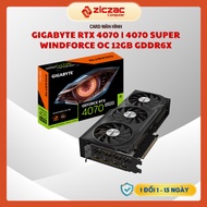 VGA MSI 4070S Ventus - Gigabyte RTX 4070 Super Windforce OC-12G - Genuine 36th warranty