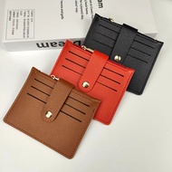 Pu Card Bag 6 Color 11*9cm Certificate Cover Zipper And Buckle Driver'S License Wallet for Travel Us