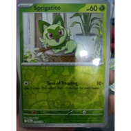 Pokemon TCG Sprigatito Journey Together