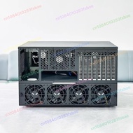 12-Bay NAS Chassis with Motherboard and ATX Power Supply 8 Full-Height PCI Slots All-in-One Server S