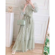 Women's Dress Adult Women Bestseller Famis Muslimah Ghmis Teenagers Trendy Sarii Dress Size SML Xl X