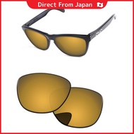 PapaViva Oakley Frogskin OO9013 55mm Replacement Lenses for Sunglasses, Bronze Gold, Frogskin