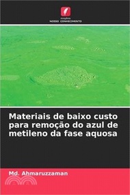 Materiais de baixo custo para remoção do azul de metileno da fase aquosa