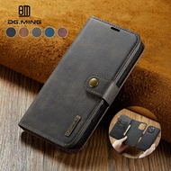 Leather Case For IPhone 14 13 12 Mini 11 Pro xs Max xR I8 I7 I6S I5 SE Separate Magnetic Retro Advan