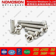 Disk Head 35m2m3m46 Thread Head Screw 304 Screw Stainless Steel Round 8 Phillips 10412gb818 AS64