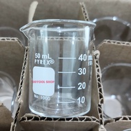 บีกเกอร์แก้ว Pyrex เยอรมัน 50ml, 100ml, 250ml, 600ml, 1000ml, 2000ml