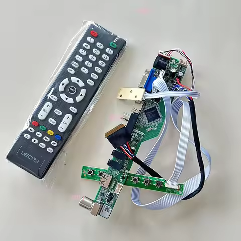 For LG LP154WP3 LP154WP4 LP154WP4-TLA1 1440X900 15.4" HDMI-compatible TV Controller board kit RF USB