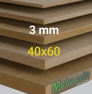 Papan MDF Tebal 3mm 40x60