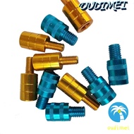 OUDIMEI Fishing Net Adaptor Fishing Part 8mm to 10mm DIY Aaccessory Aluminum Alloy 10mm to 8mm Threa