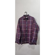 KEMEJA Renoma paris flannel Shirt