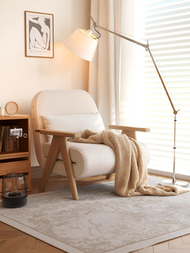 其他品牌 - 日式實木沙發床摺疊兩用單人床小戶型客廳伸縮床布藝多功能陽臺床