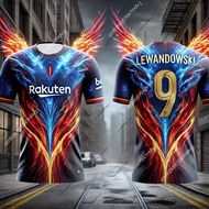 New Spain Football Lewandowski Special Edition Football Jersey Adult Men Football Jersey Tshirt Kids