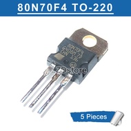 ж-5pcs 80N70F4 TO220 STP80N70F4 STP80N70 TO-220 N-channel 68V/85A Power MOSFET Transistor new origi