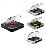 [dujiaoshou shop] Portable CD Player Bluetooth Speaker,LED Screen, Stereo Player, Wall Mountable CD 