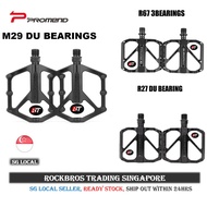 [SG SELLER] Promend Pedal Bicycle pedal MTB pedal Road Bike pedal Foldable bike pedal Aluminum pedal