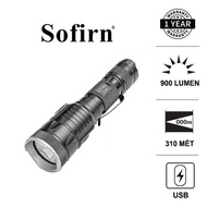 Specialized flashlight SOFIRN SF84, 900 lumens, 310m range, Led LUMINUS SST20 USB charging 18650 bat