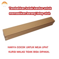 OutdoorKu Folding Table Cardboard 95cm 120cm Shatterproof Commodity Protection