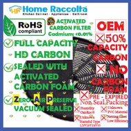 Activated Carbon Filter For Teka Cooker Hood Teka CNL1 2002 CNL 2002 (Version VR01)