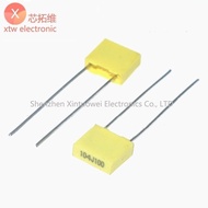 (50Pcs) 100NJ100 Corrected Capacitance 100V104J 100NF 0.1UF Corrected Capacitance Pin Pitch=5mm DIP-