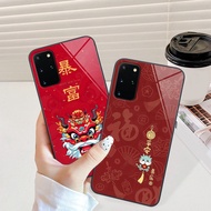 Samsung S20 / S20 Plus / S20+ Glass Case Ha Phat Fortune Lucky Case CNY