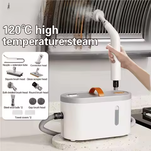 2026 New Handheld High Temperature Steam Cleaner Kitchen Hood Cleaner for Deep Cleaning and Sanitisi