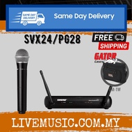 Shure SVX24/PG28 Handheld Wireless Microphone System with Free Gator GM-1W Wireless Bag ( SVX24-PG28 / SVX24PG28 )