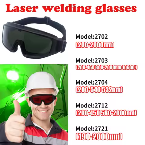 laser protection glasses 1064 532 455 808 10600nm OD5 Laser Welding laser protective glasses 450nm L