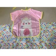 Baby Lead Weaning blw coverall bib - boy / girl blw bib (short sleeves) 婆婆牌战衣